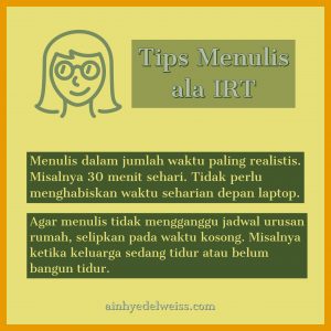 Tips Menulis 