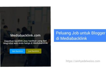 Peluang job untuk blogger