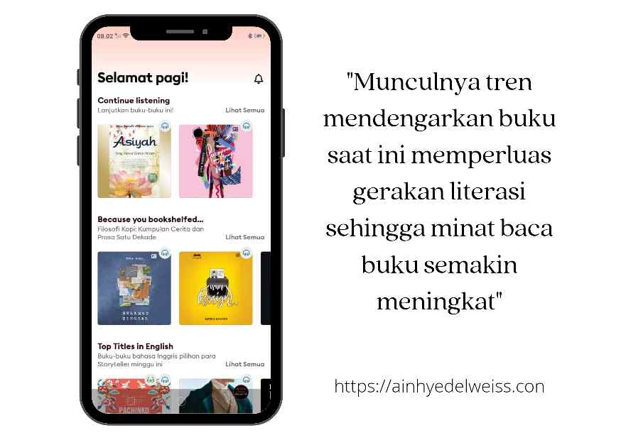 Review Aplikasi Storytel Audiobook Indonesia