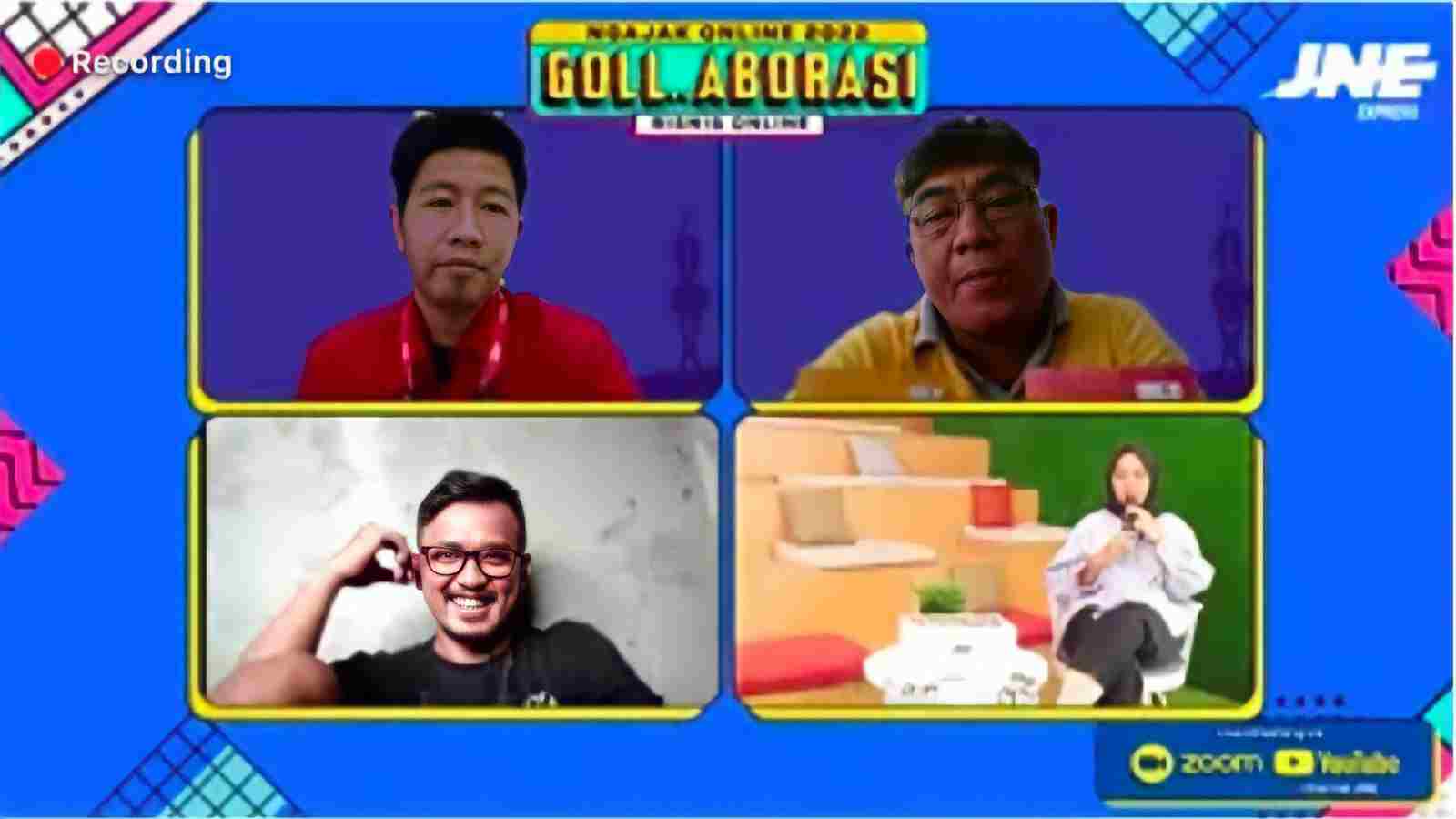 JNE Ngajak Online 2022 - Goll..Aborasi Bisnis Online